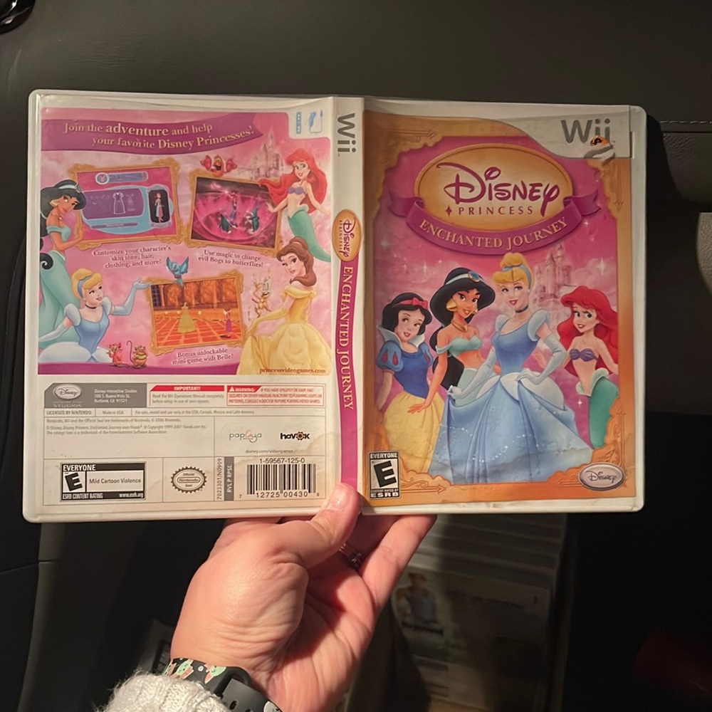 Disney Princess Enchanted Journey Wii game